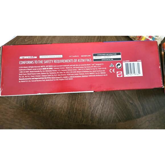 Star Wars/Hot Wheels HERO STARSHIP 4 pack  DIE CAST - Picture 8 of 8